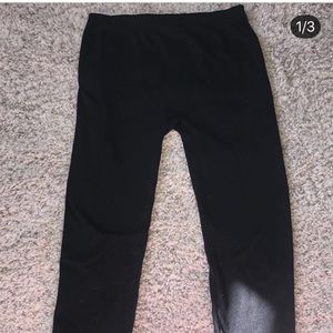 Pink republic black leggings